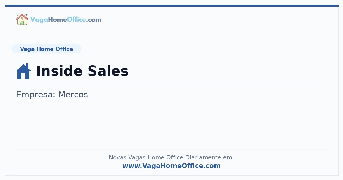 Inside Sales